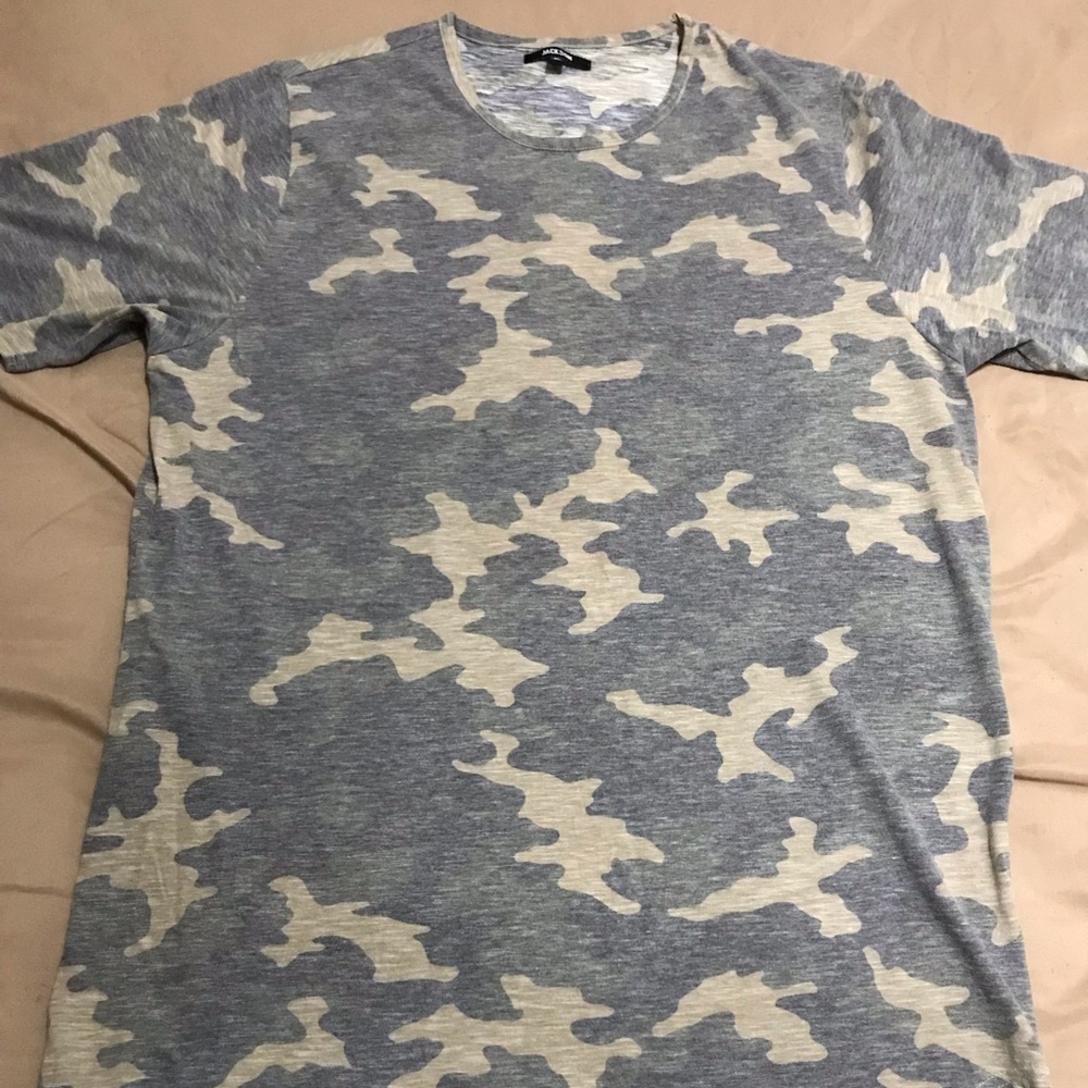 Plain Camo Extended T-Shirt by Jackson